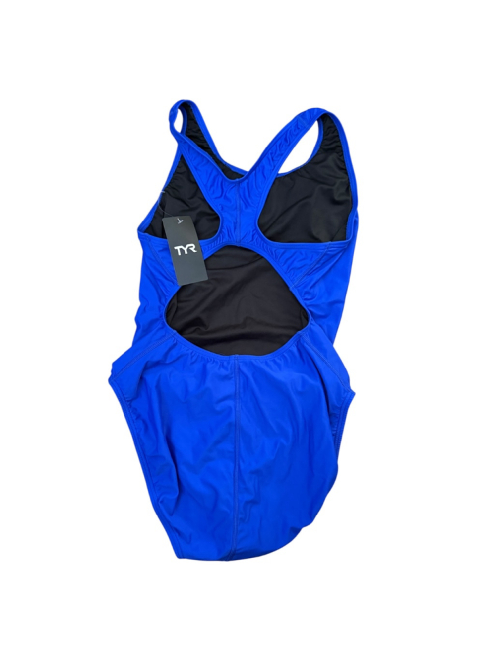 TYR Women’s Solid Maxfit One Piece Swimsuit Royal Blue Size 38 XL NWT - Picture 5 of 5
